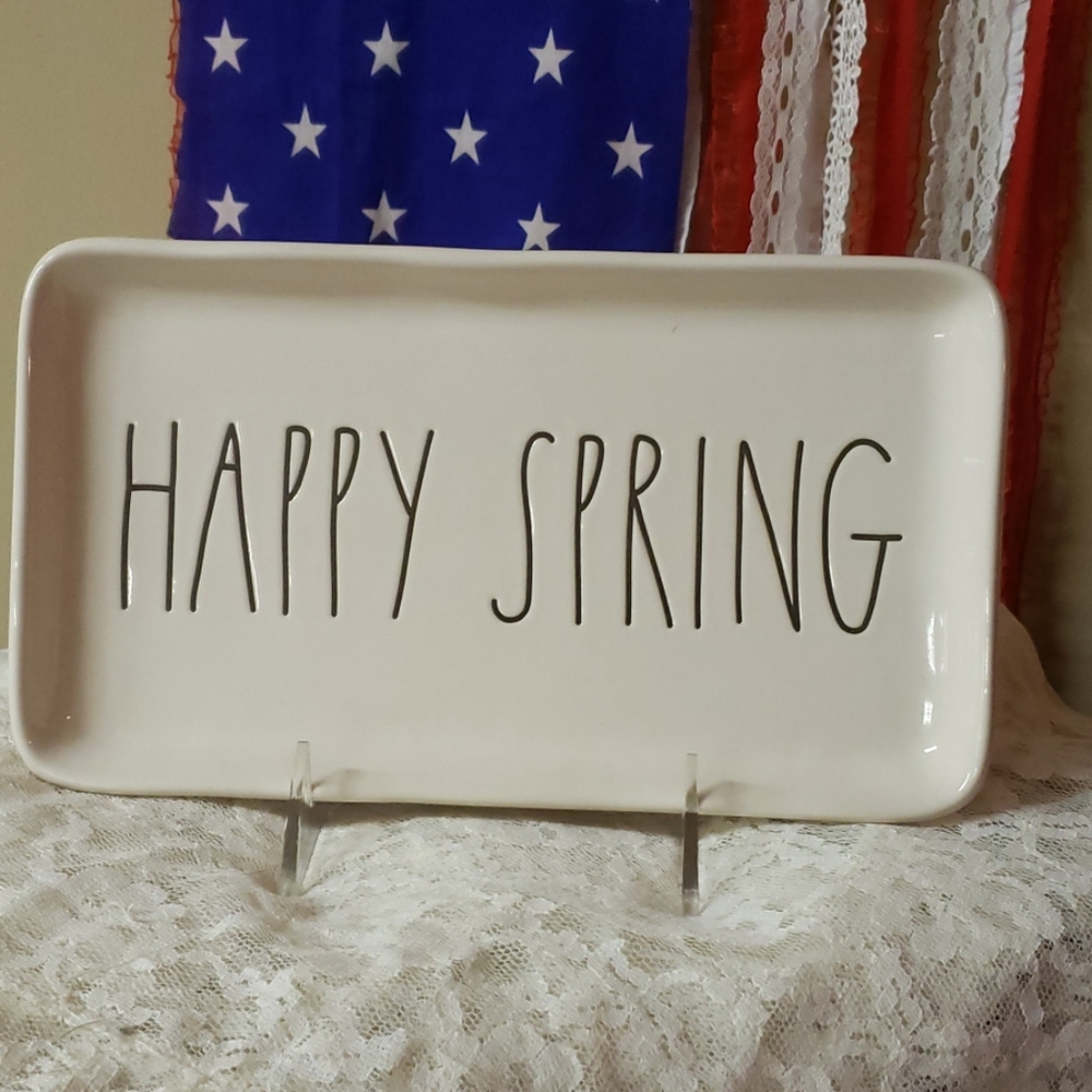 Rae Dunn Spring Small Platter